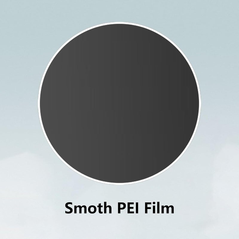Sifrothy Store 3D Printer Black Textured PEI Smooth PEI Build Plate for Bambu Lab X1 X1C X1E P1P P1S A1, Bambu lab A1 Build Plate Flexible Removable Spring Steel Sheet for Bambu Lab P1S Build Plate - Image 4
